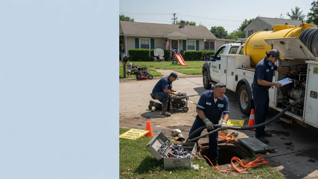 Septic Tank Pumping in Hedgesville, WV near me